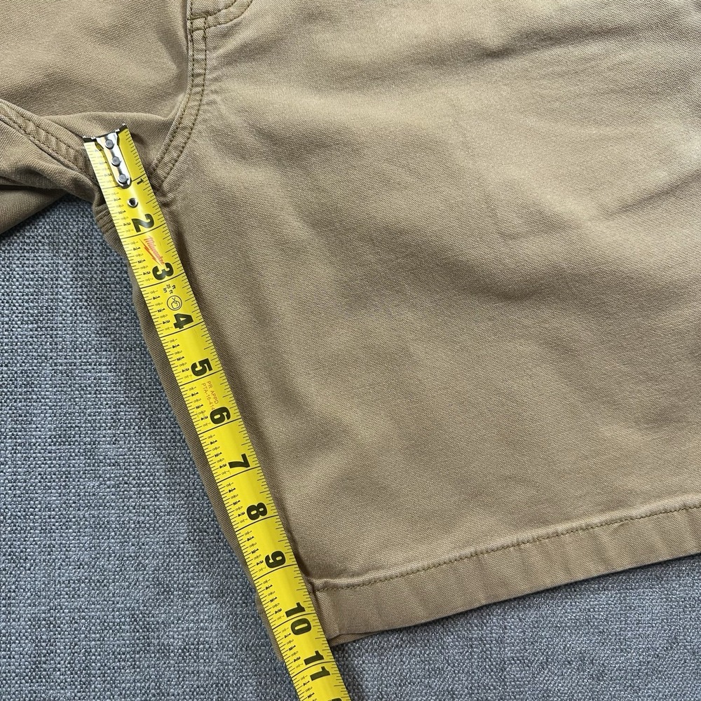 Carhartt Cargo Shorts Mens 38 Relaxed Fit Workwear Utility Beige Tan Durable Y2K - Picture 4 of 9